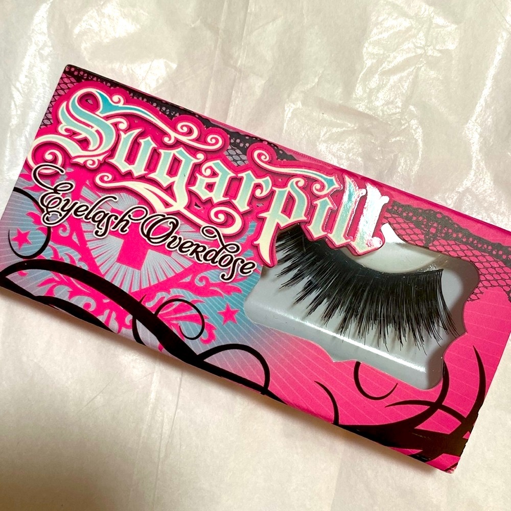 NIB Sugarpill Eyelash Overdose • Flutter • Faux Eyelashes Black